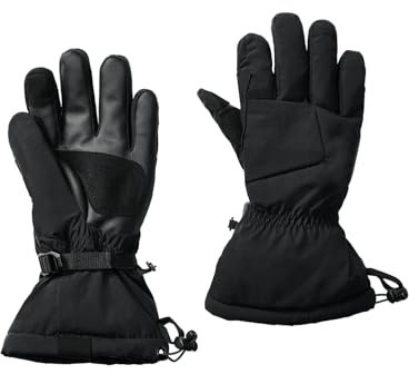 Jack Wolfskin BIG WHITE GLOVE black, L