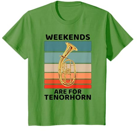 Vintage-Tenorhorn-Instrumenten-Wochenenden sind für Tenorhorn T-Shirt