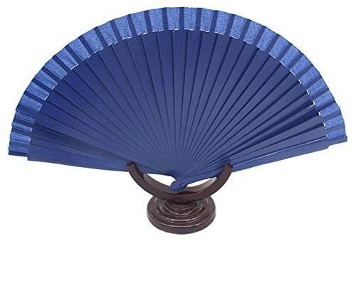 Faltfächer, einfarbig, für Tanz, Hochzeit, Party, Spitze, Seide, Handfächer, Heimdekoration, handgefertigte Geschenke, Handfächer (Farbe: 6)