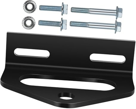 ZUNOXAZ Hitch per Trattorini con Attacco Sicuro Rimorchio da Giardino Ferro Resistente Accessori per Tagliaerba Facile Installazione Senza Trapano