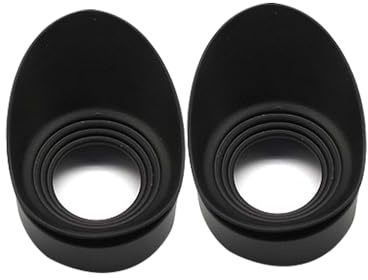 SKYPRO 2 piezas de 23 mm de apertura para microscopio telescopio ocular ocular ocular de goma