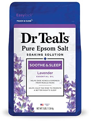 Dr Teal's Epsom Salts Lavender 3Lb 1.36Kg