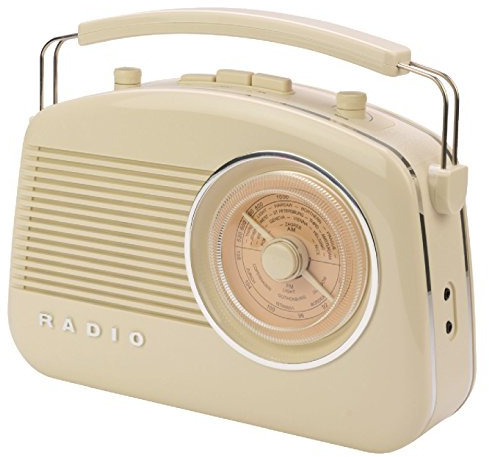 Konig Retro Radio with Bluetooth Wireless Technology - Beige