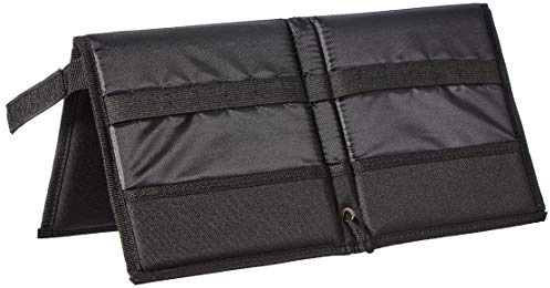 Eulenspiegel 990247 - Pinseltasche, schwarz, Schmink-Tasche, Schminken, Karneval, Halloween, Mottoparty
