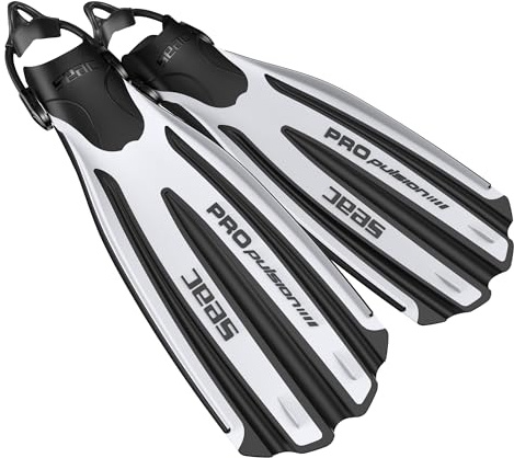 SEAC Propulsion S, Taucherflossen, Sling Strap, offenes Fußteil, High Performance (Made in Italy)