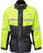 JDC Chaqueta De Lluvia para Moto Impermeable De Alta Visibilidad - Shield - Amarillo/Negro - XXL