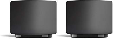 Fellow Monty Milk Art Espresso Cups - Small Double Wall Ceramic Demitasse, Matte Black with Graphite Base, 3 oz Cup (Set of 2), 88 ml