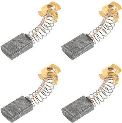 PATIKIL 4Pcs Escobillas de Carbón Reemplazo para Motor 18x11x5mm | Cepillos de Carbón para Herramienta Eléctrica, Reemplazo de Reparación de Angular Amoladora Mesa Sierra Taladro de Mano