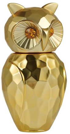 Jean-Pierre Sand Belluna - Eau de parfum 100 ml - Parfum pour femme dans un flacon de collection - Idéal comme cadeau - Parfum pour femme dans un flacon hibou (doré)