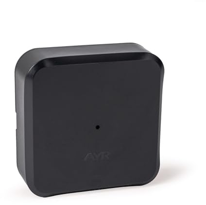 AYR Interphone - Dispositivo electrónico para Apertura remota de Puertas de Edificios a través del telefonillo Inteligente analógico. Acabado Negro Mate.
