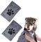 Hundehandtuch, 2 Stück Microfaser Handtücher Extra Saugfähig für Hunde Katzen, 75 x 35 cm Schnelltrocknend Haustier Handtücher, Handtuch für Katzen, Hunde Oder Andere Haustiere