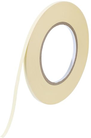 PATIKIL Cinta Eléctrica De Tela De Acetato 5mm x 30 Metros, Cinta Adhesiva De Tela Aislante Blanca Para Reparación De Computadora Portátil Eléctrica Automotriz Guitarra Arneses De Cable