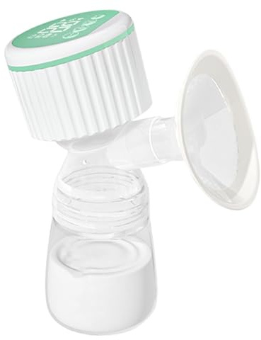 Duroecsain Pompa per latte elettrico, Pompa per latte materno elettrica, Sprehiser portatile per latte materno, Bottiglia di alimentazione del latte portatile automatica completa contenitore di