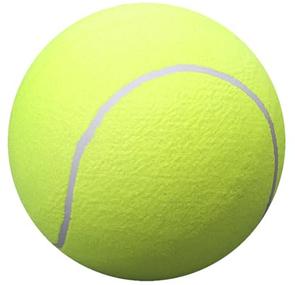 Generisch Lustiger Outdoor Ball,Riesiger Tennisball Für Hundespielzeug,Großes Haustierspielzeug,Großer Tennisball Für Hunde,Ball Für Haustiere Outdoor Sport,für Mittelgroße Und Kleine Hunde,Katzen