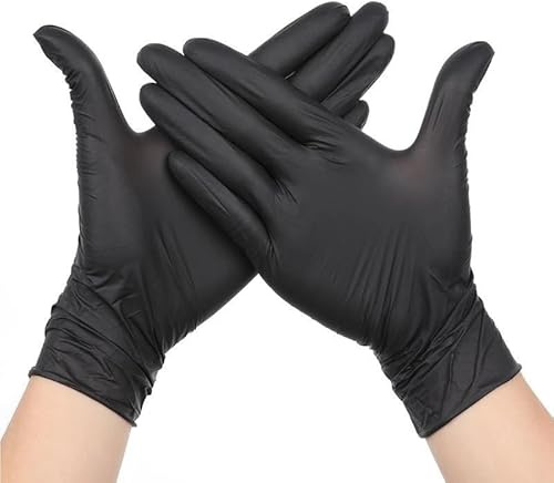 TRgqify-KM Gants en nitrile épais multi-usages, jetables, sans latex, adaptés au contact alimentaire, for la cuisine à domicile(XS)