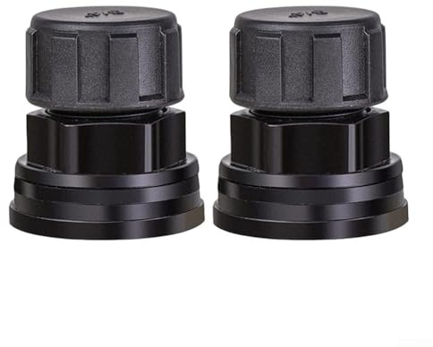 Raccordo per paratia in PVC NPT maschio da 3/4 pollici e femmina da 1/2, confezione da 2, collegamento acqua per tubo da giardino, a prova di perdite, con guarnizione in gomma, per barili esterni
