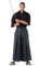 PRINCESS OF ASIA Japan Samurai Iaido Outfit Set Kendo Gi Kimono & Hakama Hose