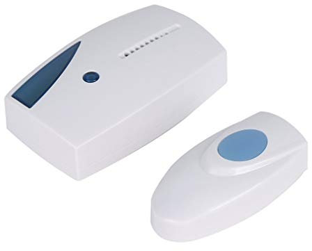 Wireless Doorbell 36 Chime Cordless Waterproof Door Ring Kit Digital LED Light Portable 100m Range 32 Tunes Remote Control