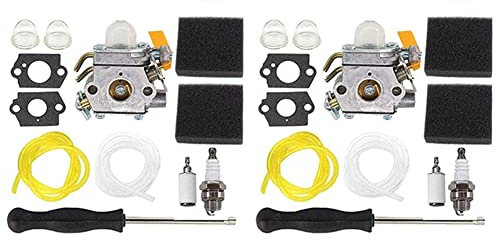 2X Vergaser 308054012 mit Luft Filter Satz für 25Cc 26Cc 30Cc 46Cc Hecken Schere C1U-H60 Vergaser