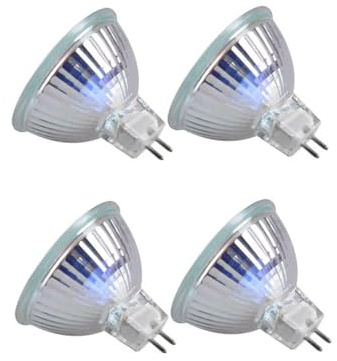 JZLBBC 4Pc Ampoule Halogène MR11 35W 24V GU4 Spot Lampe MR11 5W 10W 20W Blanc Chaud 35W