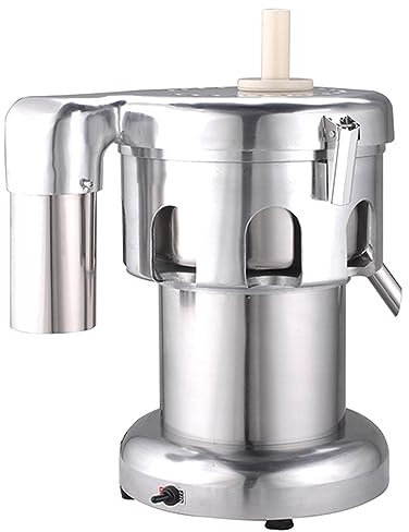Extractor de jugos centrífugo, extractor de jugos multifuncional de 80-100 kg/h para frutas y verduras, extractor de jugos comercial, máquina exprimidora de prensa de 2800 RPM de acero inoxidable