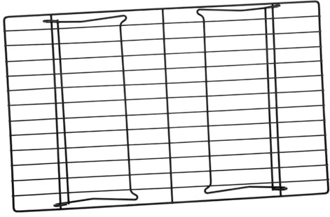 YARNOW Rejilla Metálica para Enfriar y Hornear Pasteles Bandeja de Horno Plegable de Hierro Soporte Resistente para Bizcochos y Tartas Rejilla para Hornear y Enfriar Postres