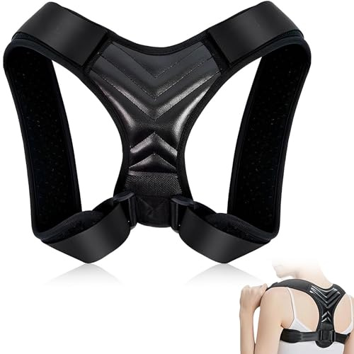 MOLIMOLI Corrector de Postura para Mujeres y Hombres, Soporte la Parte Superior Espalda, los Hombros Mejorar Postura, Alivio del Cuello Durante el Trabajo Diario Oficina