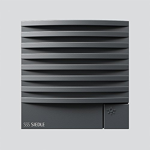 Siedle Türlautsprechermodul 1und N-System, TLM 612-02 Dg, dunkelgrau Glimmer, 4919401