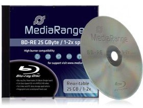 MediaRange 25GB 1pcs BD-RE Je, MR491
