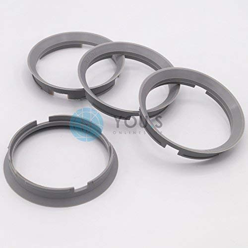 4 x ZENTRIERRINGE DISTANZRING für ALUFELGEN Z30D 76,9-71,6 mm Brock, Keskin, Tuning, Motec, Oxigin, RC, Tomason, Wheelworld, Advanti