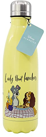 Stor BOUTEILLE EN ACIER INOXYDABLE DE 780 ML | CLASSICS DISNEY LADY & TRAMP, Noir