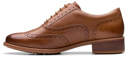 Clarks Havisham Oak Womens Tan Leather, 7.5