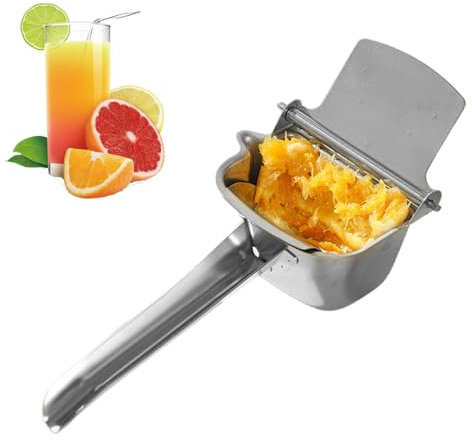 Extracteur de jus portatif, presse-agrumes manuel - Presse-fruits en acier inoxydable,Outil de pressage de fruits avec mécanisme à levier pour citrons, pastèques, oranges, raisins