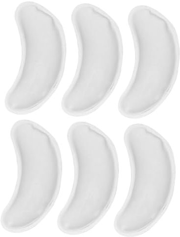FRCOLOR 6stücke Pack Wiederverwendbare Augenkühlpads Gel-augenklappen Kühlende Augenpads Für Muede Augen Linderung Und Komfort Eis-augenklappen Kältekompresse Für Augen