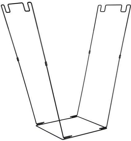 Support de sac poubelle, support de sac poubelle haut pour la séparation des déchets, support de sac poubelle en métal, support de sac poubelle, support de sac d'extérieur, support de sac multi-usage