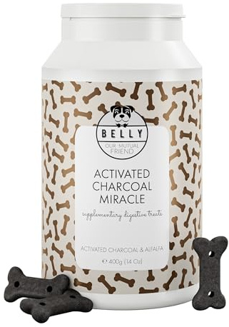 Belly Biscotti Digestivi per Cani con Carbone Attivo, 400g