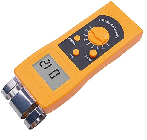 Misuratore Umidità, Misuratore di umidità digitale DM200C Misuratore di umidità del muro e misuratore di umidità del calcestruzzo digitale leggero