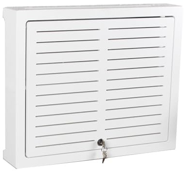 Einfache WLAN-Wandregale, Internet-Router-Regal, Kabel-Wandstecker-Board-Regal, wandmontierte WLAN-Router-Aufbewahrungsbox, Steckdosenabschirmung, Kabelabschluss-Kabelbox (Größe: 48 x 40 x 9 cm, Far
