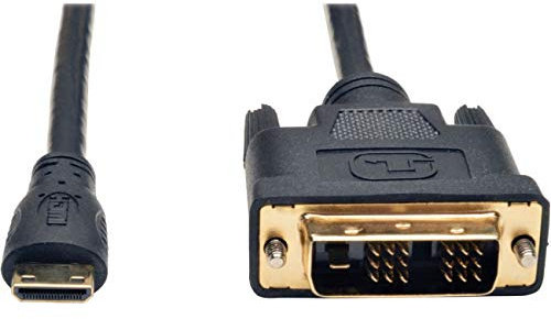 Tripp Lite Mini HDMI to DVI Cable, Digital Monitor Adapter Cable (Mini HDMI to DVI-D M/M) 10-ft. 10' (P566-010-MINI)