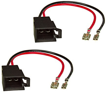 tomzz Audio 7103-001 Lautsprecheradapter (2er Set) auf DIN kompatibel mit Dacia Opel Renault Seat Skoda Volvo VW