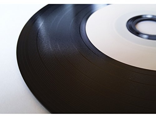 Ritek - CD-r imprimible con Aspecto de Disco de Vinilo - injekt Pack de 50 CD-r