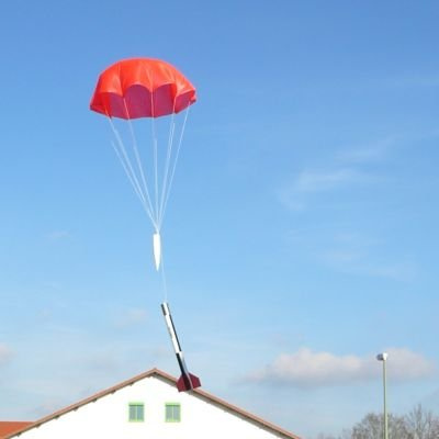 Raketenmodellbau Klima Fallschirm im Durchmesser 70 cm