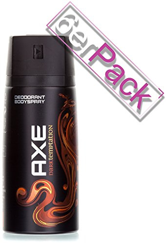 6x AXE Deospray Dark Temptation 150 ml Multipack