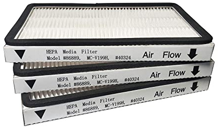 ATXKXE Vacuum Cleaner Filter Replacement for Sears Kenmore EF-1, Part 86889,mc-v194h,53295,EF-1,3pack
