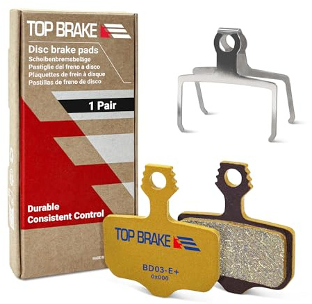 TOP BRAKE Scheibenbremsbeläge für Fahrräder, kompatibel mit Sram Level T/TL/Ultimate B1, XX/X0/XXWC, DB1/3/5; Avid Elixir 1/3/5/7/9/R/ER/CR Mag | MTB/eMTB/Gravel/Cross-Country(XC)/Racing/Trail