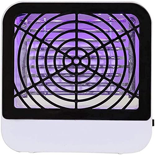 Lampe Anti-moustiques, Lampe Anti-moustiques électrique à LED UV avec Prise USB, Tueur de moustiques photocatalyseur à lumière Bleue LED