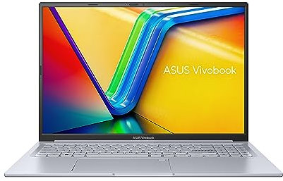 ASUS VivoBook 16X K3605ZC-N1269 - Ordenador Portátil 16 WUXGA 120Hz (Intel Core i7-12650H, 16GB RAM, 512GB SSD, NVIDIA RTX 3050 4GB, Sin Sistema Operativo) Plata Fría, No OS, Teclado QWERTY español