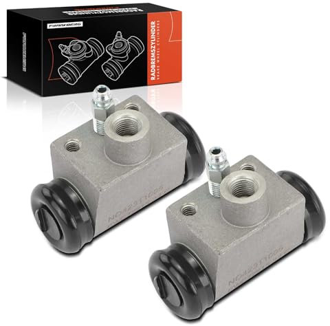 Frankberg 2x Brake Wheel Cylinder Cylinders Rear Axle Compatible with Agila (A) A H00 1.0L 1.2L 2000-2007 Justy III G3X 1.3L 1.5L 2003-2007 Wagon R Hatchback 1.0L 2004-2005 Replace# 5340183E00