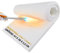 lormuzi Couverture isolante en fibre de céramique, 61 x 38 x 2,5 cm, isolation ignifuge pour lave-vaisselle, fours, forgeage, chaudières, fours à pizza et plus encore