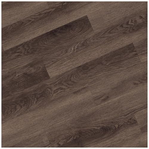 HORI Vinylboden, hochwertiger SPC PVC Bodenbelag, Hartvinyl, Fußboden, Klickvinyl, langlebiger Design Boden in zahlreichen Farben | 1 Pkt. | Eiche Skogafoss